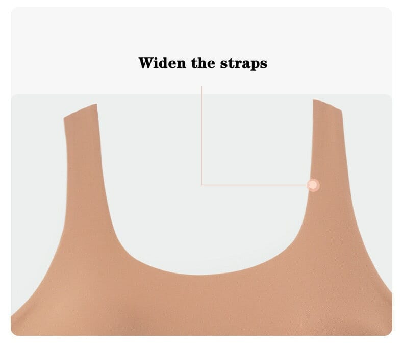 wide strap soft comfortable sports bra manufacturer in China