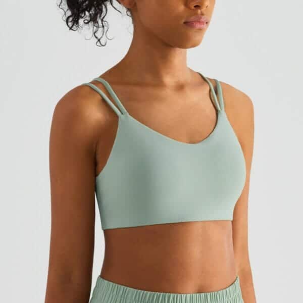 spagetti strap sports bra