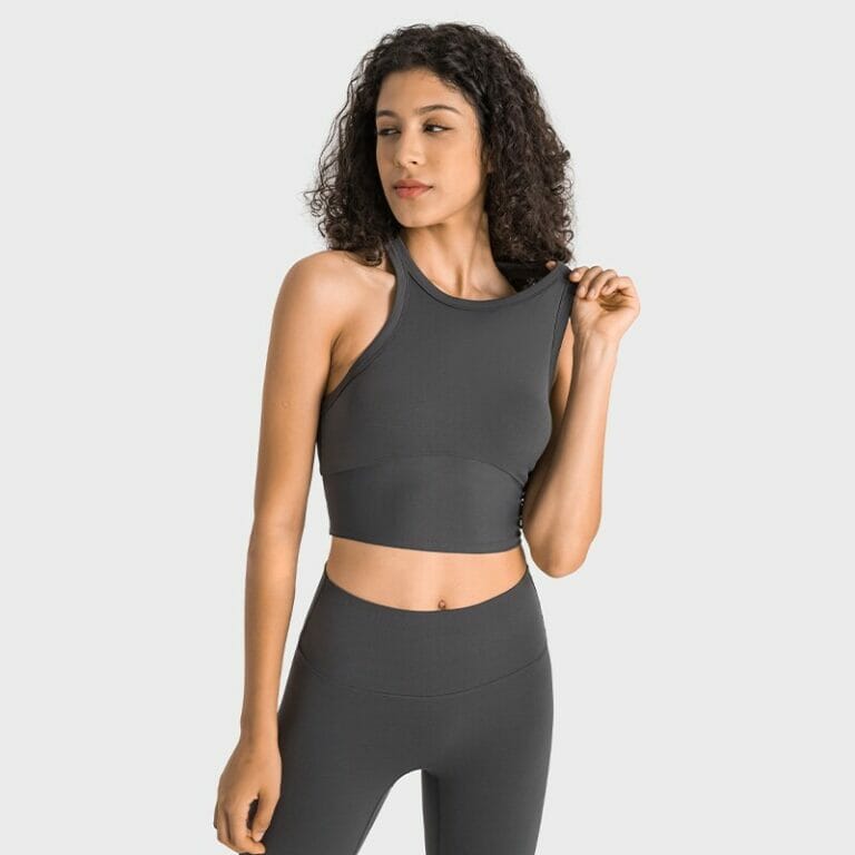 crop tank top sports bra manufacturer