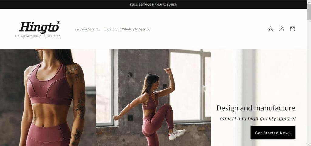 custom activewear manufacturers